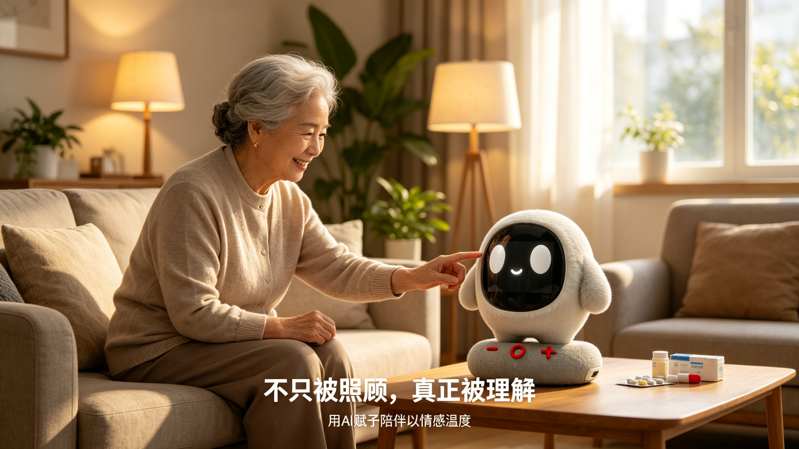 银发陪伴机器人